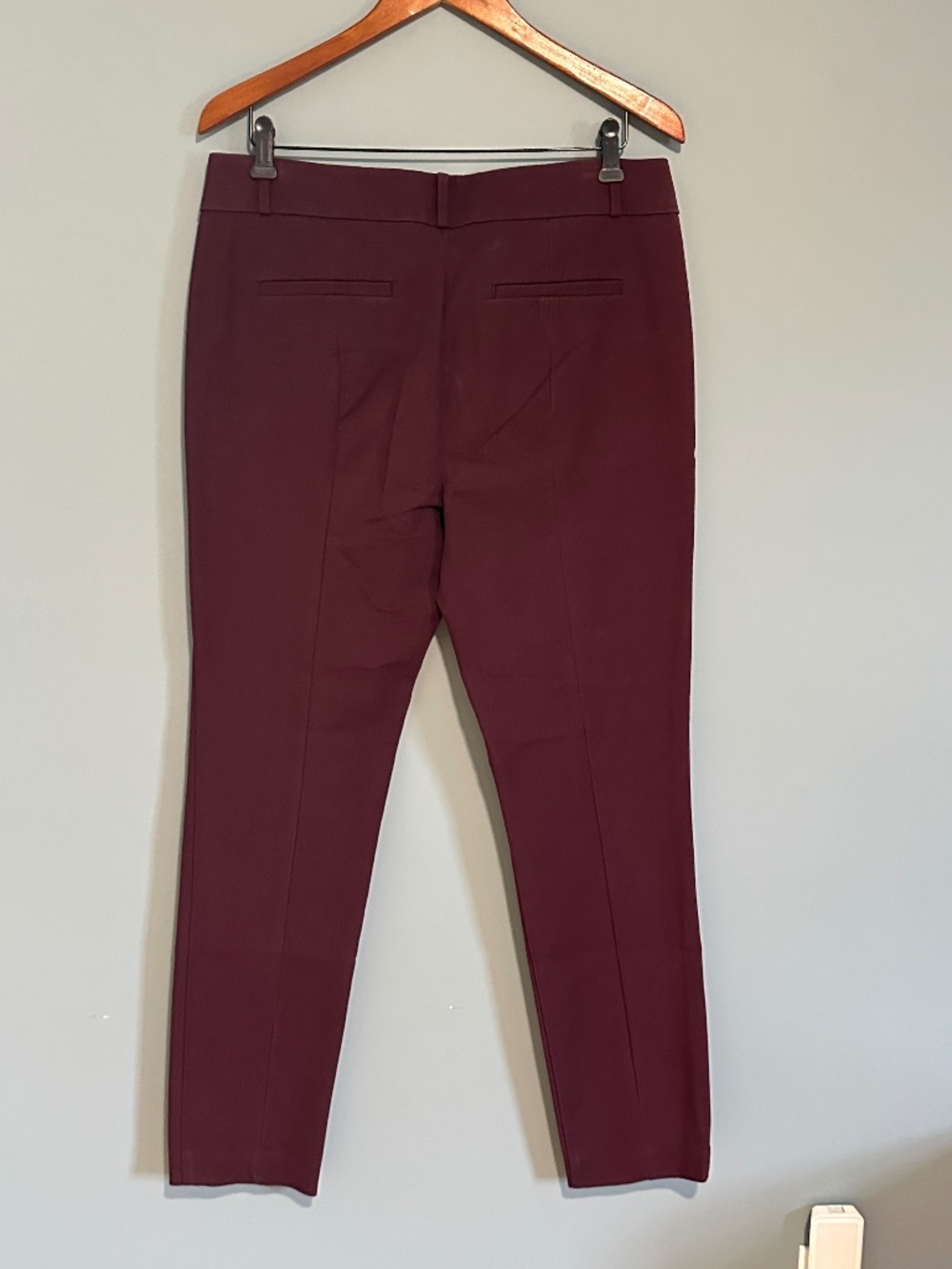 Loft Burgundy Pants, size 10 Tall